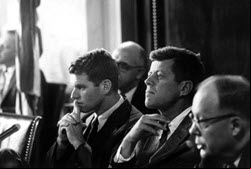 Chief Counsel Robert F. Kennedy and John F. Kennedy.
