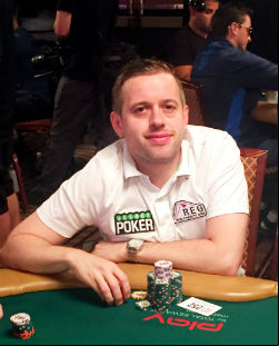 Kenny Hallaert is making a habit of contending at the WSOP Main Event.