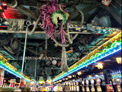 The Louisiana-themed La Bayou is also the only Las Vegas casino that still pays out in actual coins, not cash vouchers.